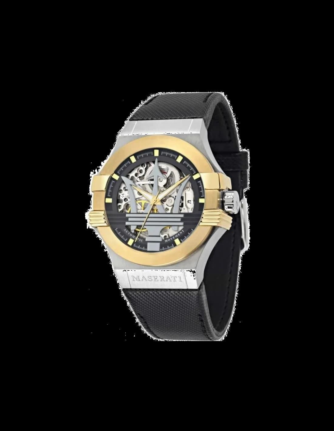 Maserati R8821108011 [cadran noir et bracelet cuir] — Montres Outlet