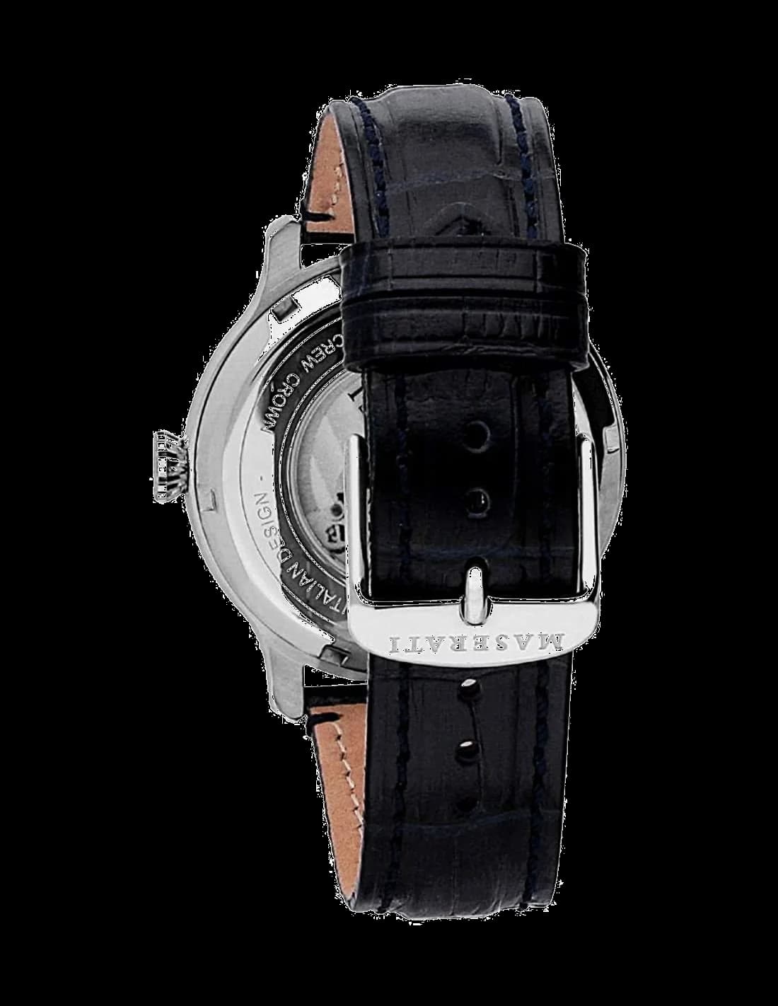 Montre Maserati R8821118002 homme verso boîtier argent