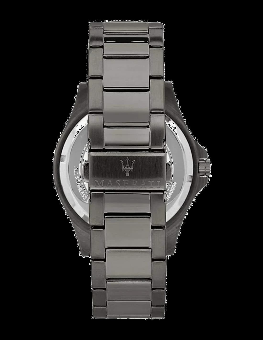 Montre Maserati Sfida cadran squelette bleu index aiguilles 44mm