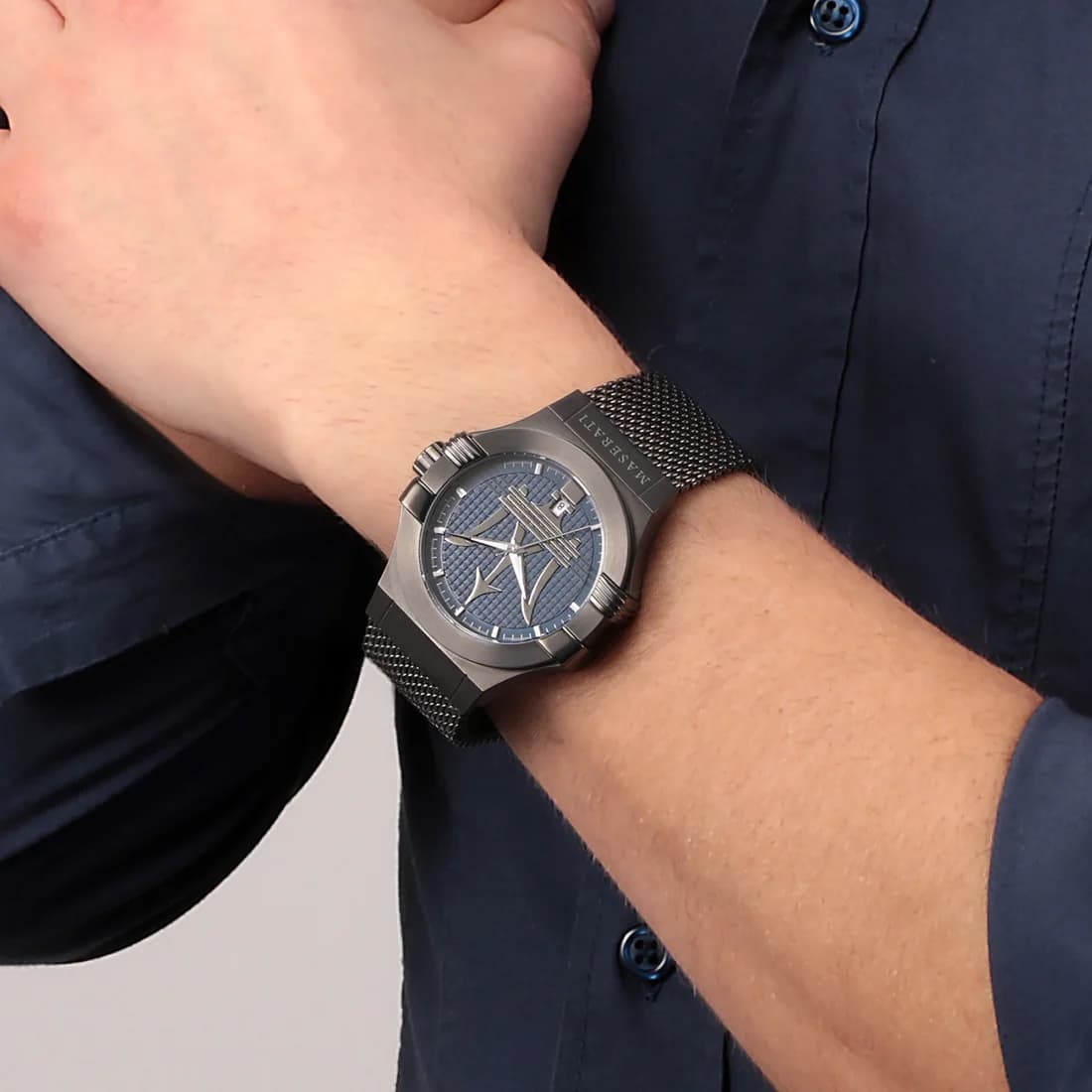 Montre Maserati R8853108005 homme verso boîtier gris