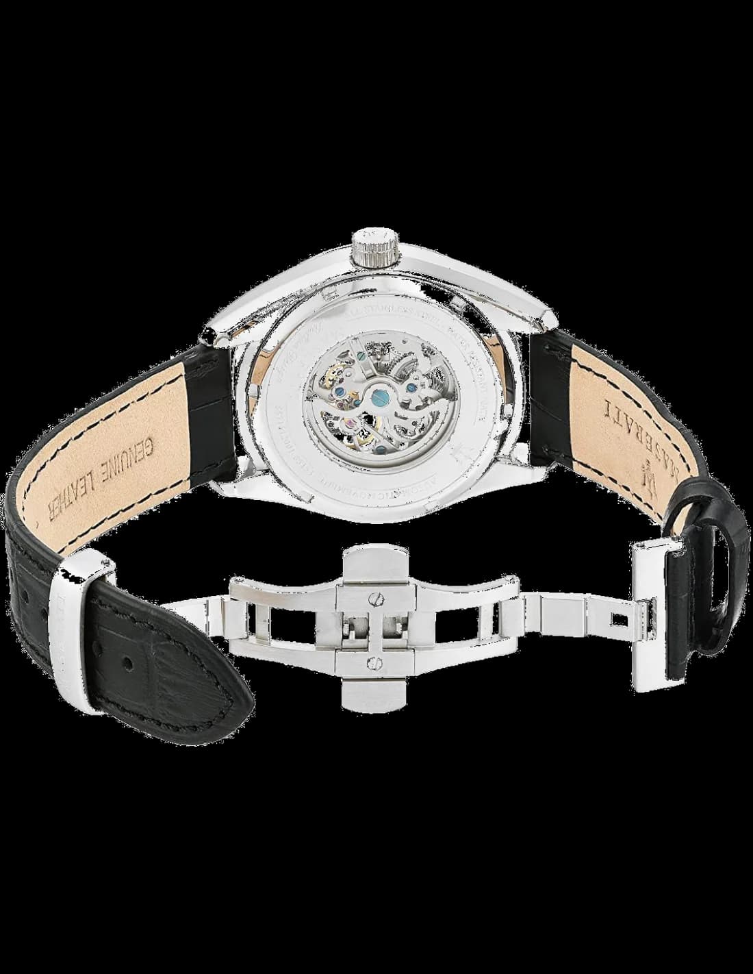 Montre Maserati R8871612001 homme détail cadran noir
