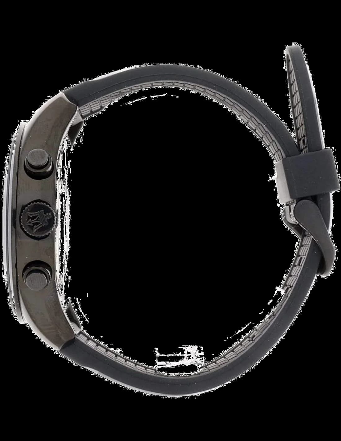 Montre Homme Maserati Traguardo R8871612004 Bracelet caoutchouc noir vue 2