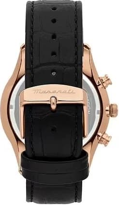 Montre Maserati R8871646001 homme détail cadran noir