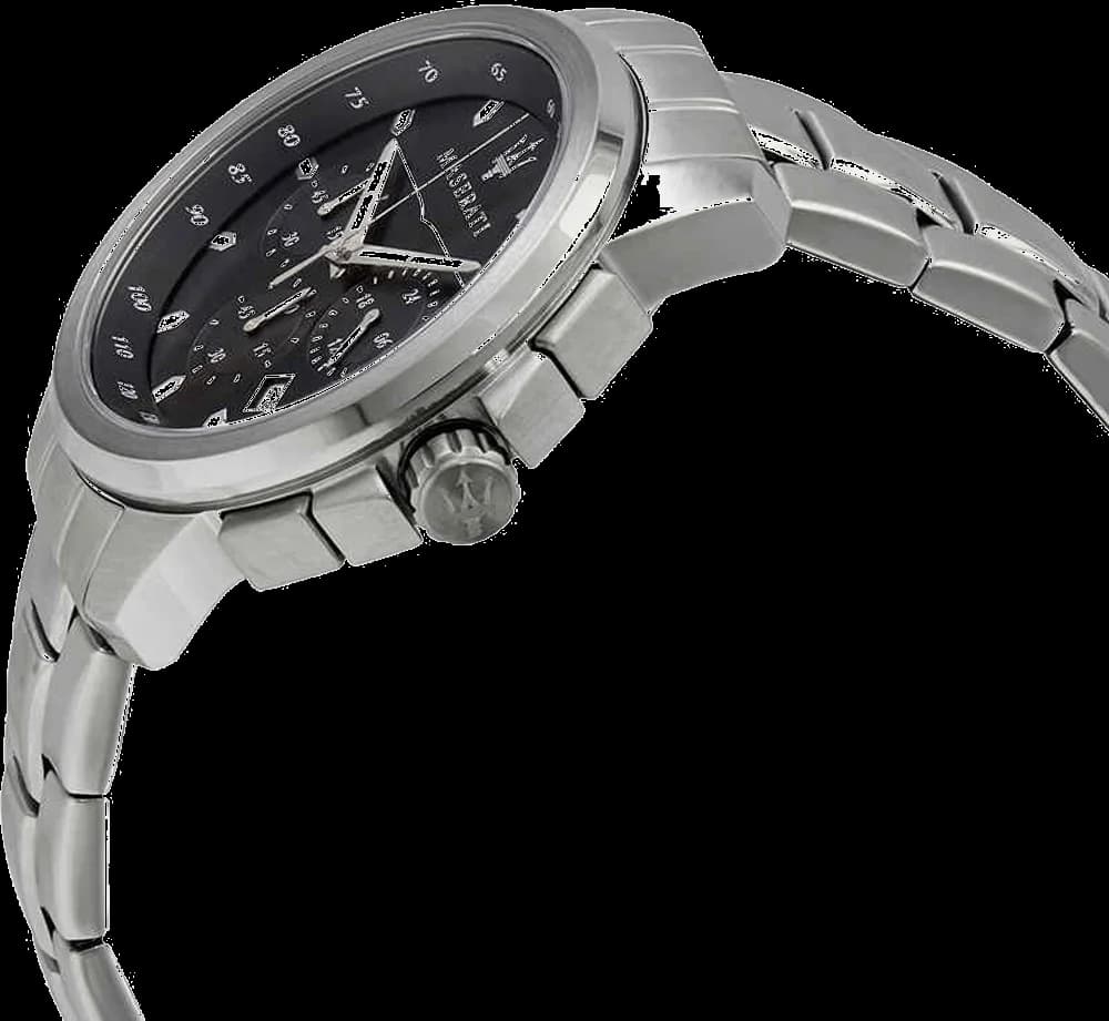 Montre Homme Maserati Successo R8873621001 cadran noir vue 2