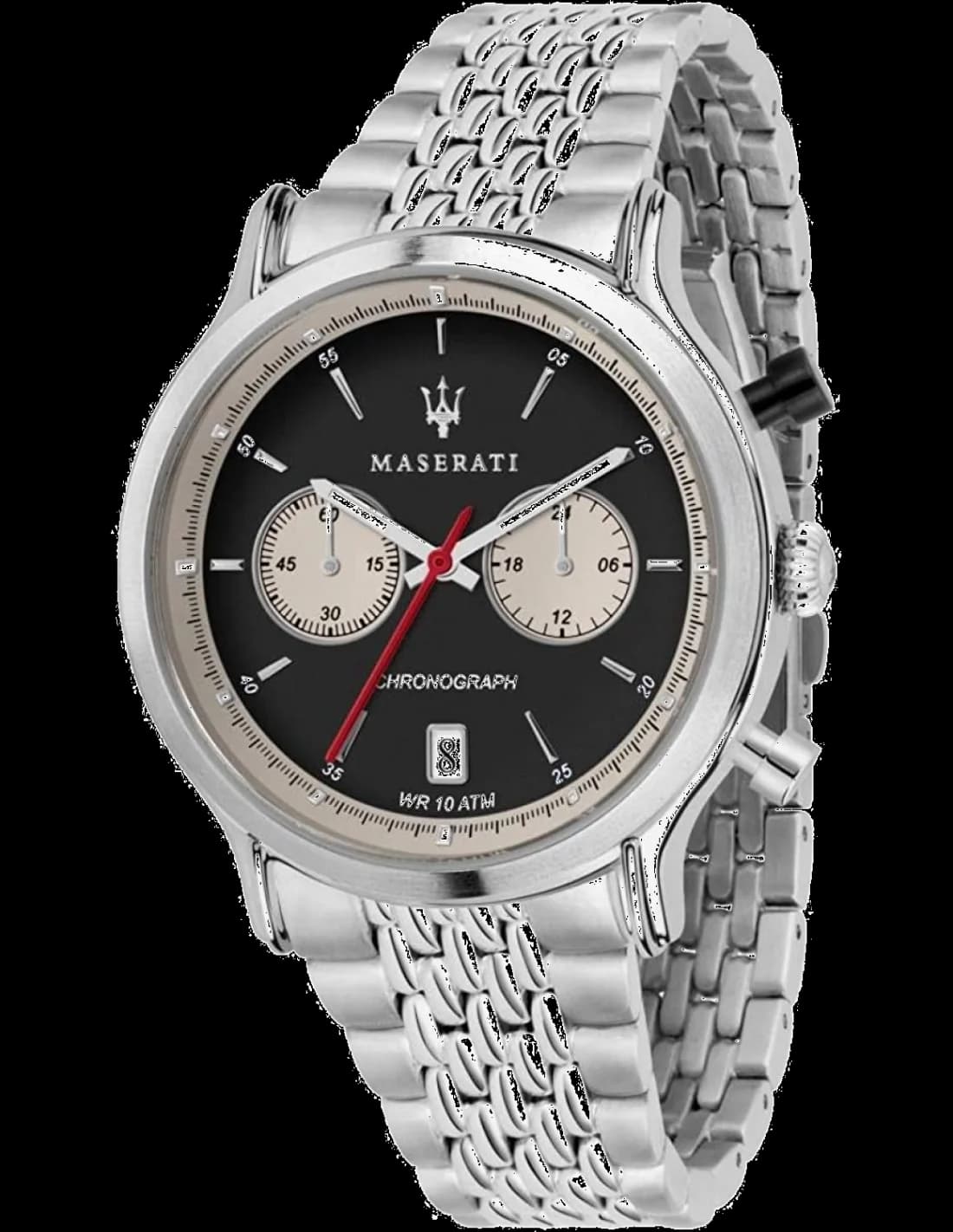 Maserati R8873638001 avec cadran noir — Montres Outlet