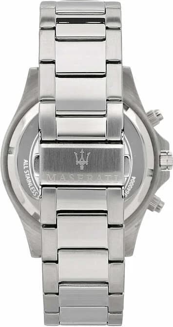 Montre Maserati R8873640004 homme verso boîtier argent