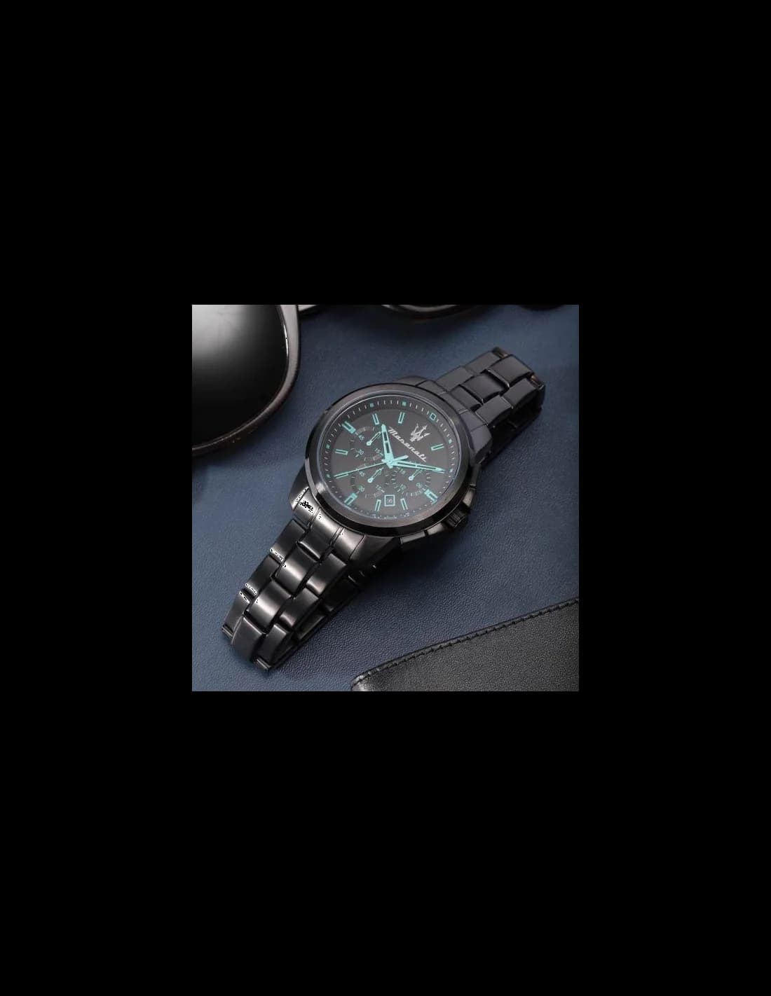 Montre Maserati R8873644003 homme verso boîtier noir