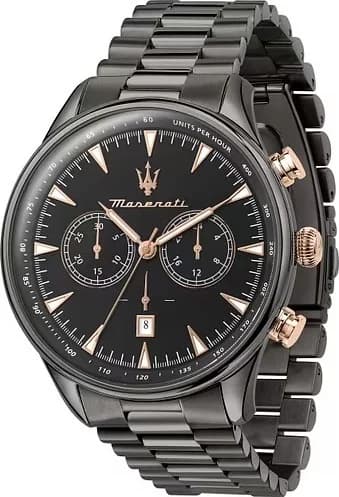 Maserati R8873646001 cadran noir chronographe — Montres Outlet