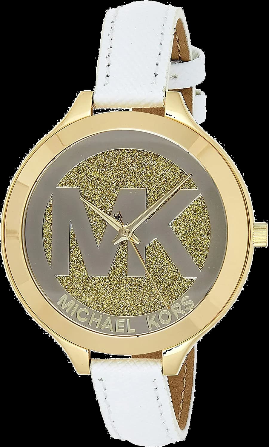 Montre Michael Kors MK2389 femme détail cadran doré