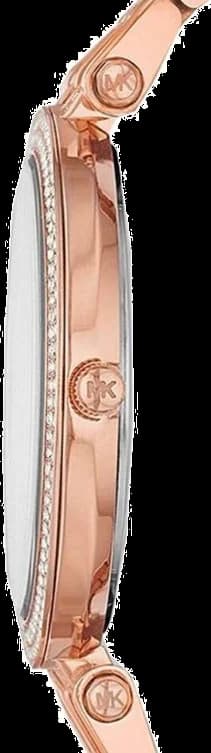 Montre Michael Kors Darci MK3220 Ornée de brillants bracelet acier or rose vue 2