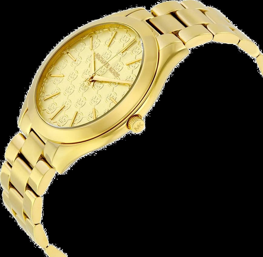 Montre Michael Kors MK3335 Acier Doré Cadran Surdimensionné vue 2
