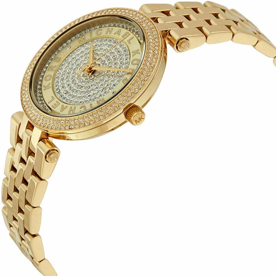 Détail bracelet acier de la montre Michael Kors MK3445 — Montres Outlet