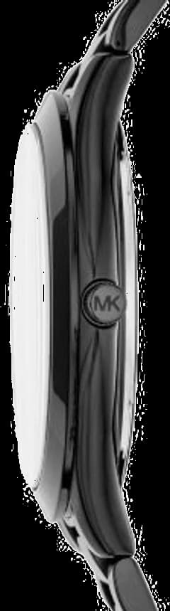 Montre Michael Kors MK3589 en acier inoxydable noir vue 3