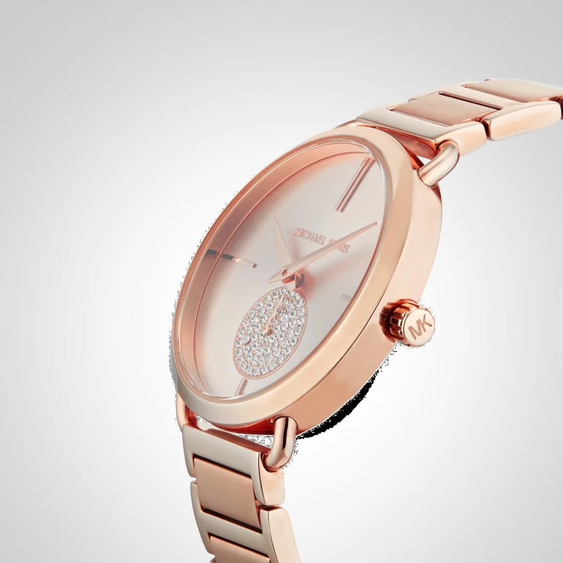 Montre Michael Kors Portia MK3640 Acier or rose vue 4