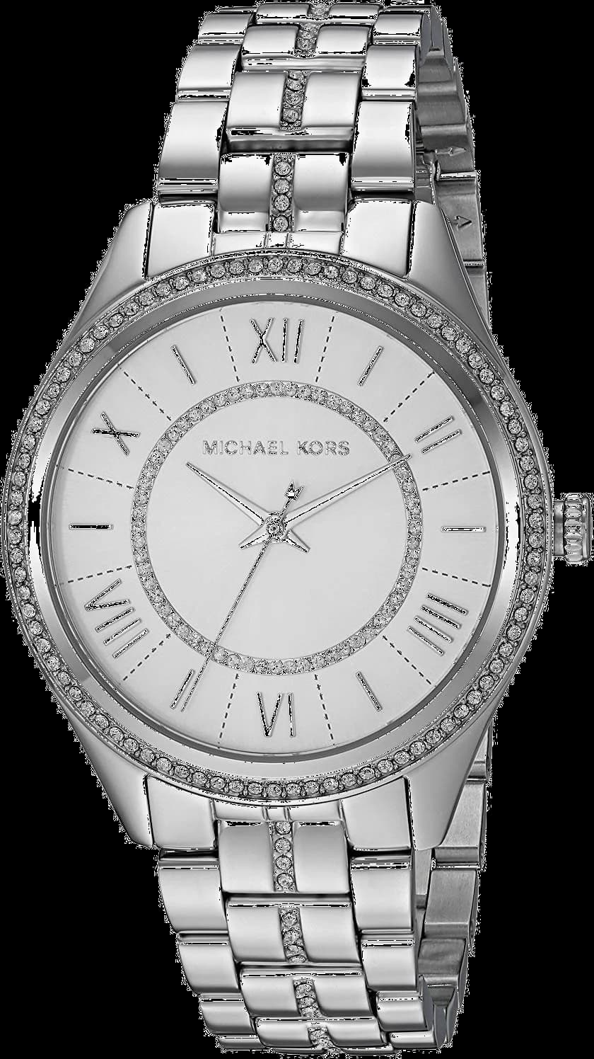 Michael Kors MK3718 [cadran noir et boîtier acier] — Montres Outlet