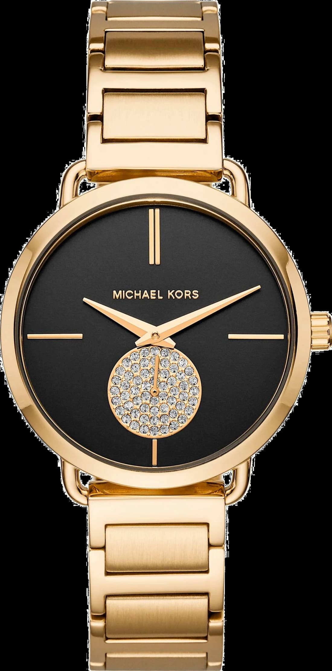 Michael Kors MK3788 cadran noir — Montres Outlet