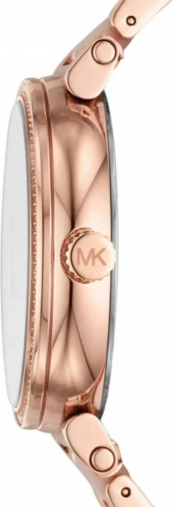 Montre Michael Kors MK4336 Sofie profil bracelet boucle déployante or rose