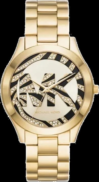 Michael Kors MK4561 — cadran noir en acier inoxydable — Montres Outlet