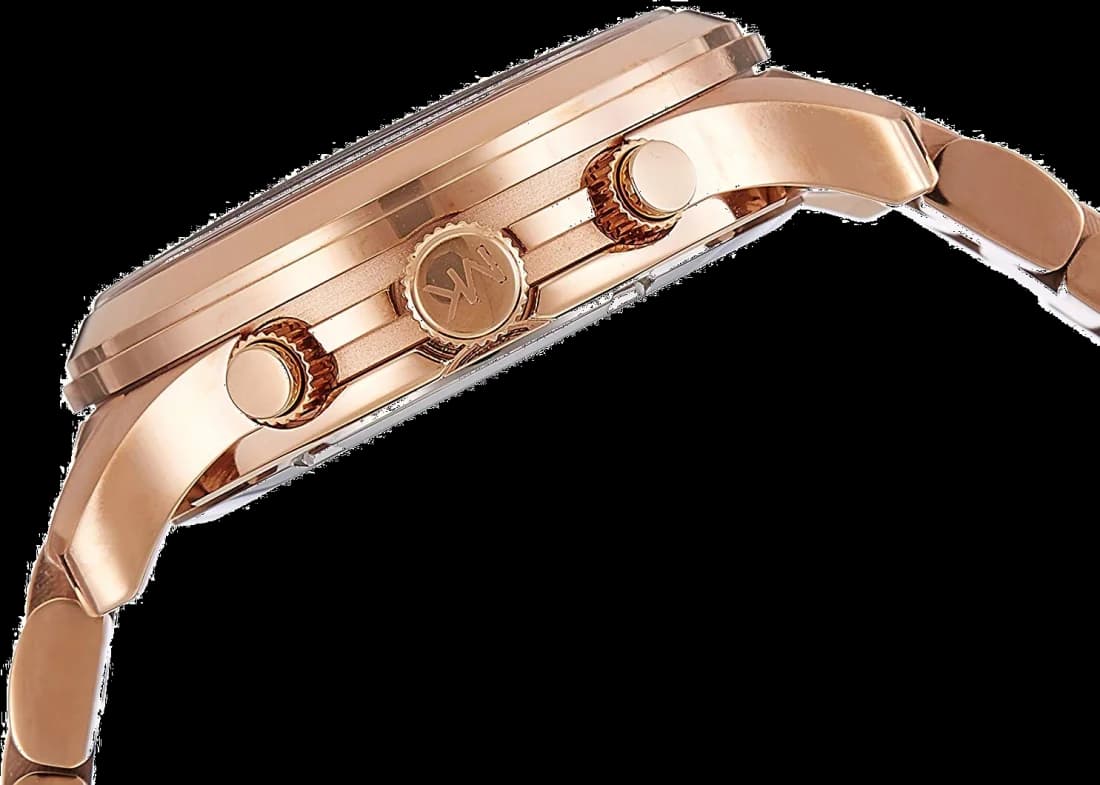 Montre Femme Michael Kors Runway MK5128 en acier or rose vue 2