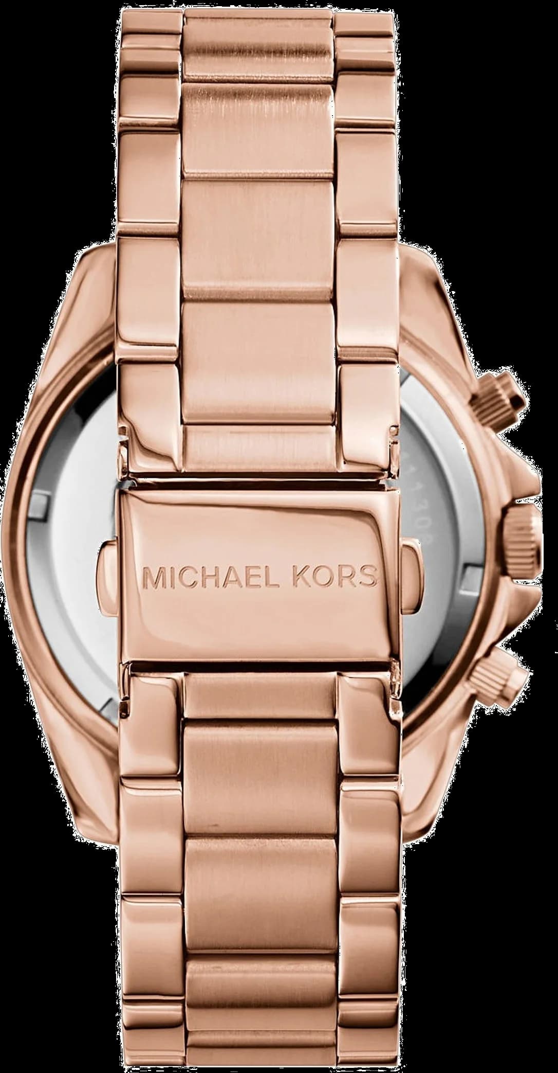 Montre Femme Michael Kors Runway MK5263 Bracelet acier or rose vue 3