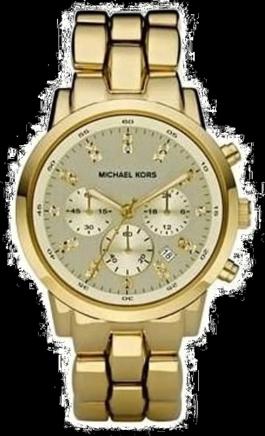 Michael Kors MK5364 chronographe avec cadran noir — Montres Outlet