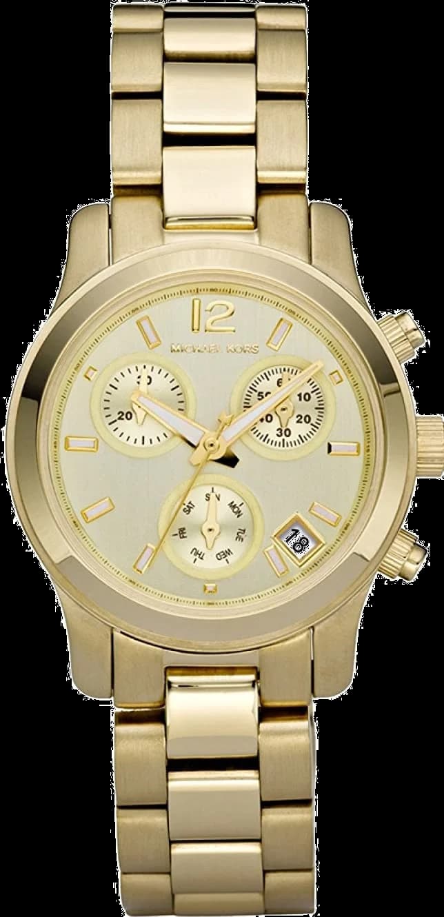 Montre Femme Michael Kors Runway MK5384 Chronographe vue 2