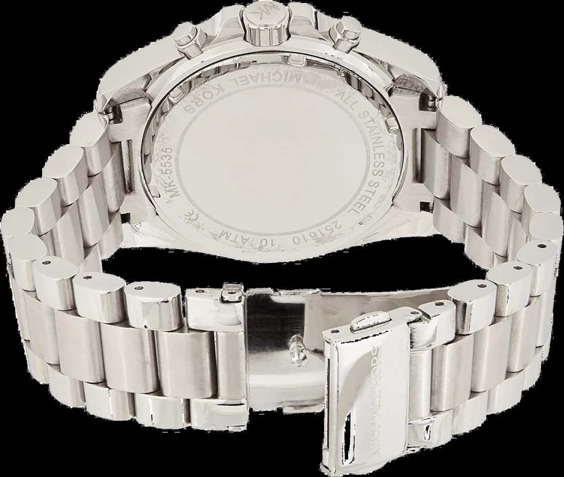 Montre Michael Kors MK5535 femme détail cadran argent