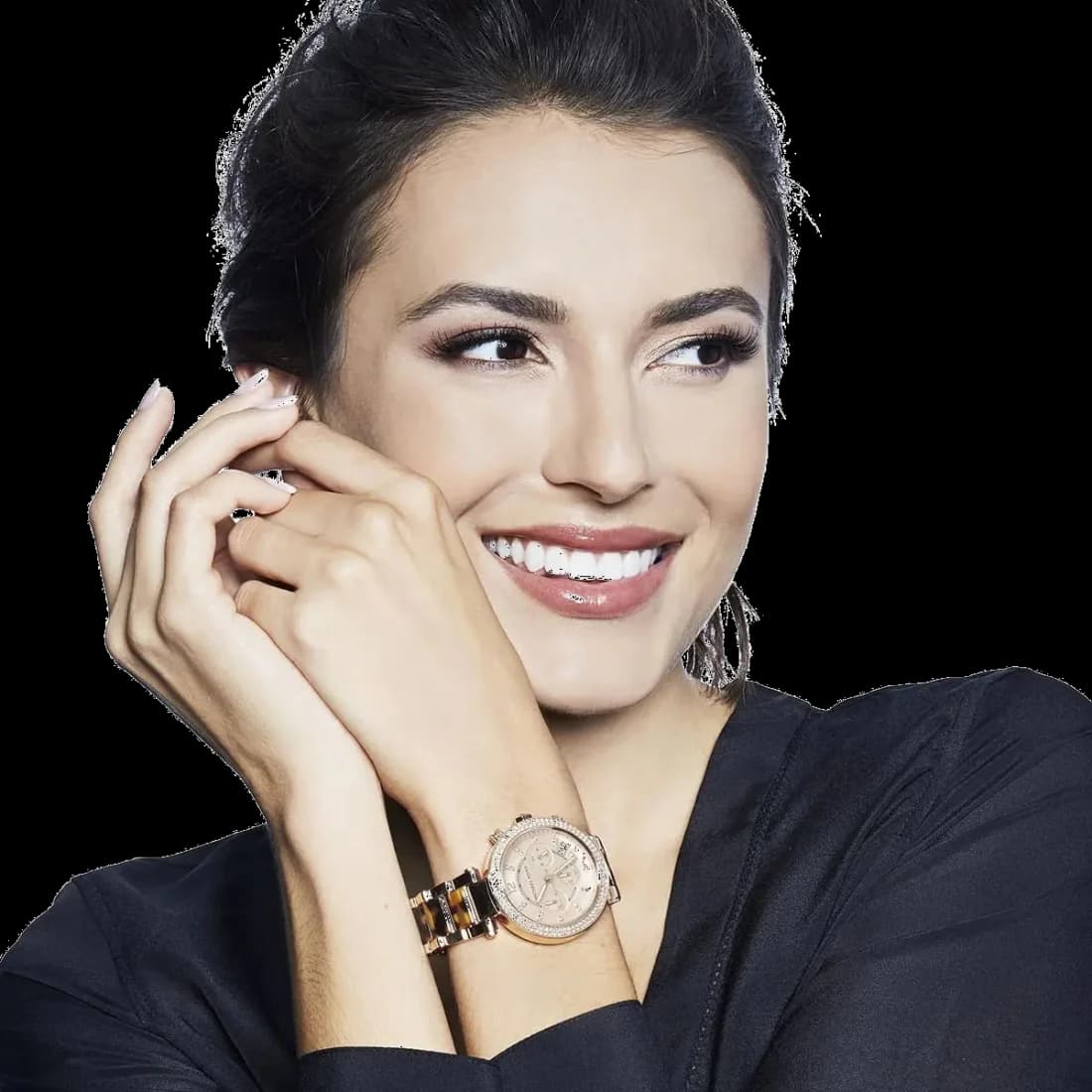 Montre Femme Michael Kors Parker MK5538 Bracelet acétate et acier vue 4