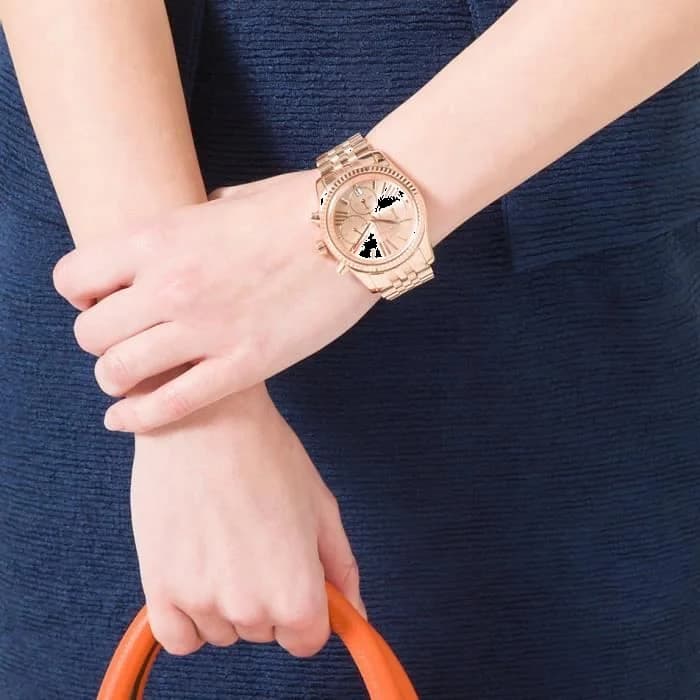 Montre Michael Kors MK5569 femme verso boîtier or rose