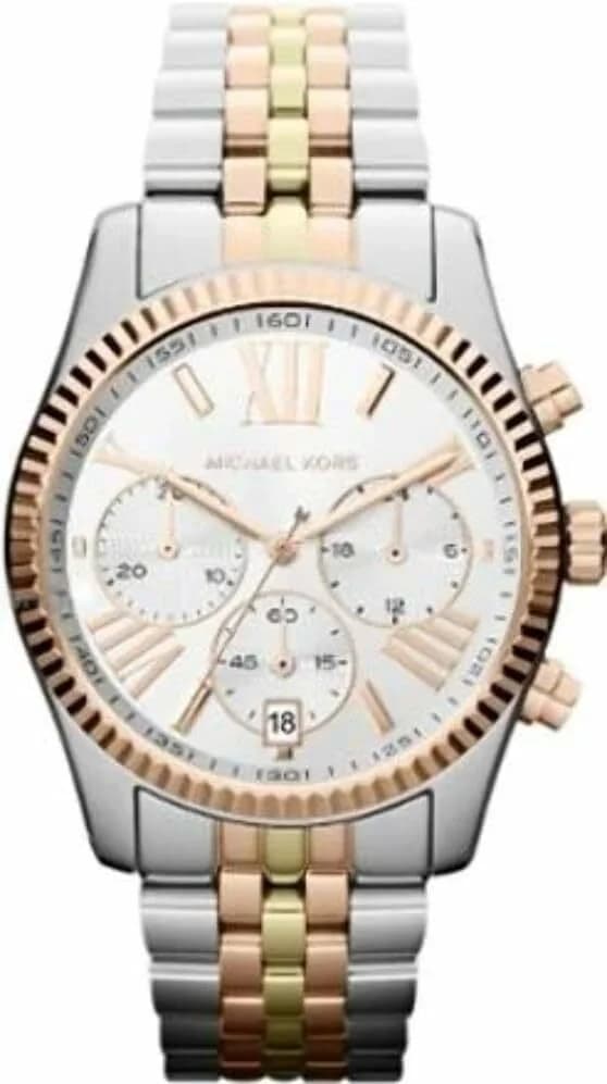 Montre Femme Michael Kors MK5614 Blair Marron en Acier PVD vue 2