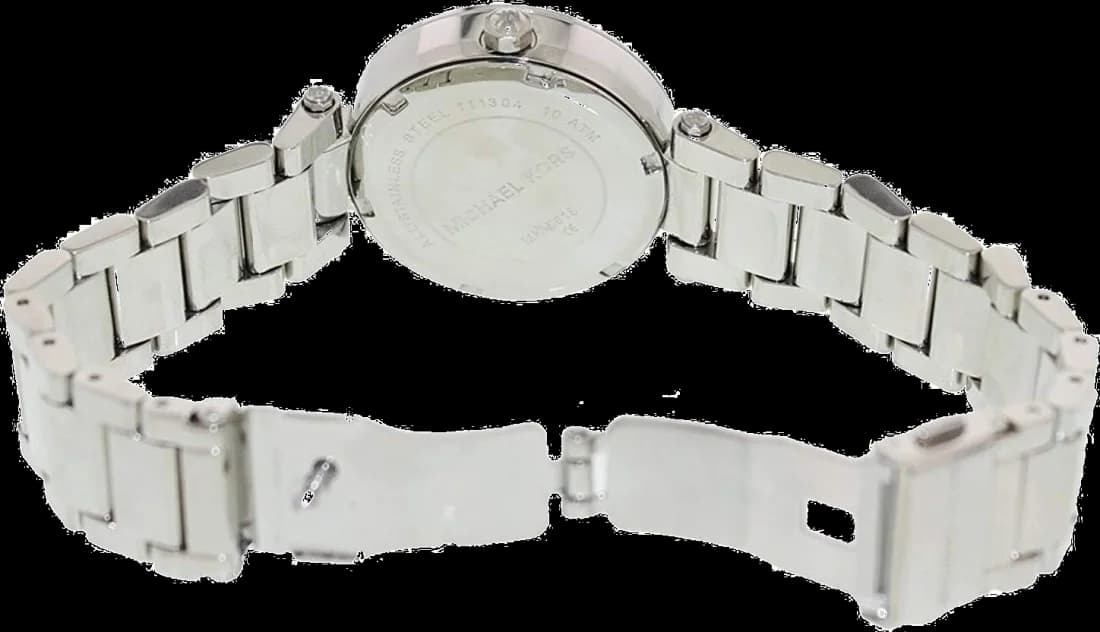 Montre Michael Kors MK5615 femme détail cadran argent