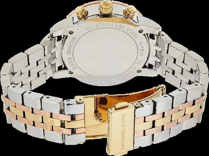 Montre Michael Kors MK5650 femme détail cadran argent