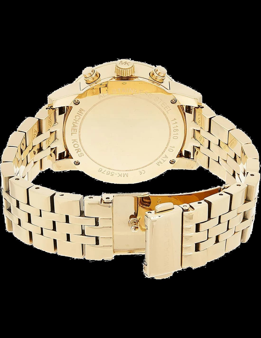 Montre Michael Kors MK5676 femme détail cadran doré