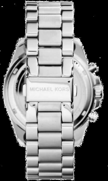 Montre Michael Kors MK5708 Chronographe en Acier Doré et Cadran Noir vue 3