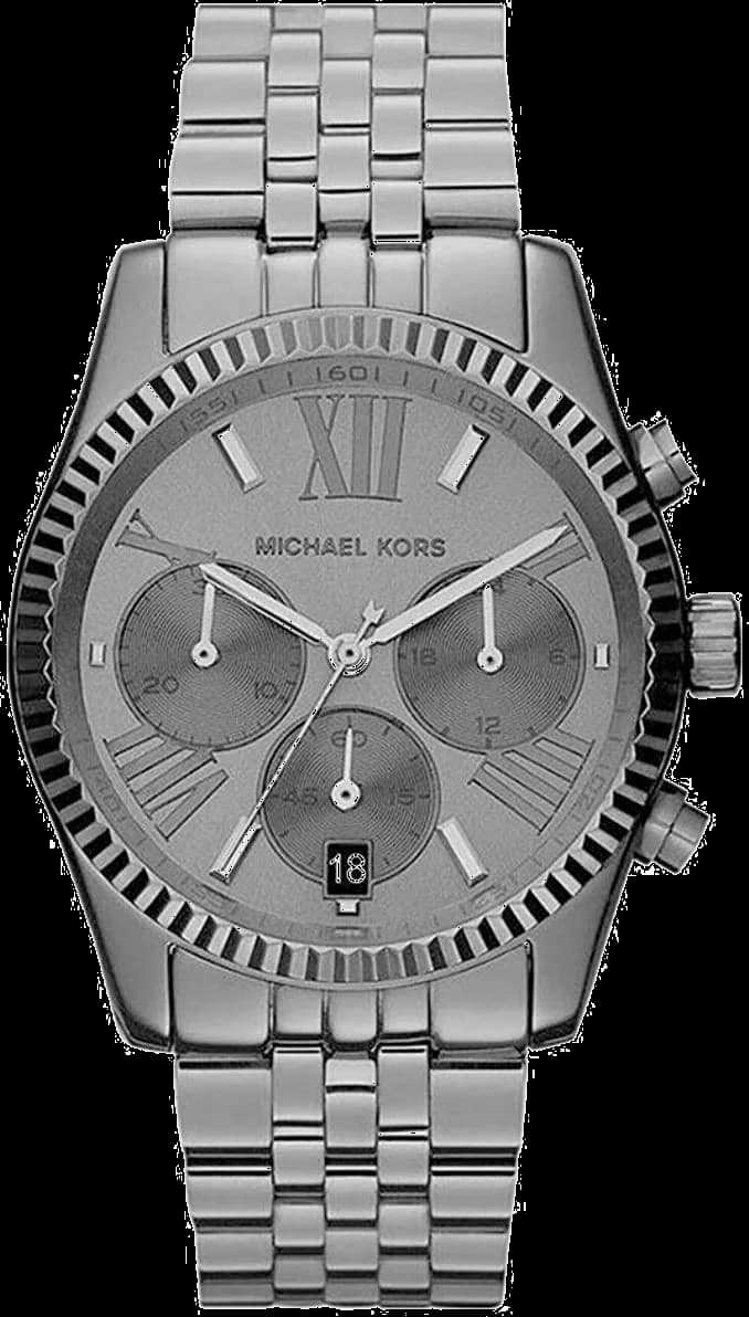 Michael Kors MK5709 chronographe argenté — Montres Outlet