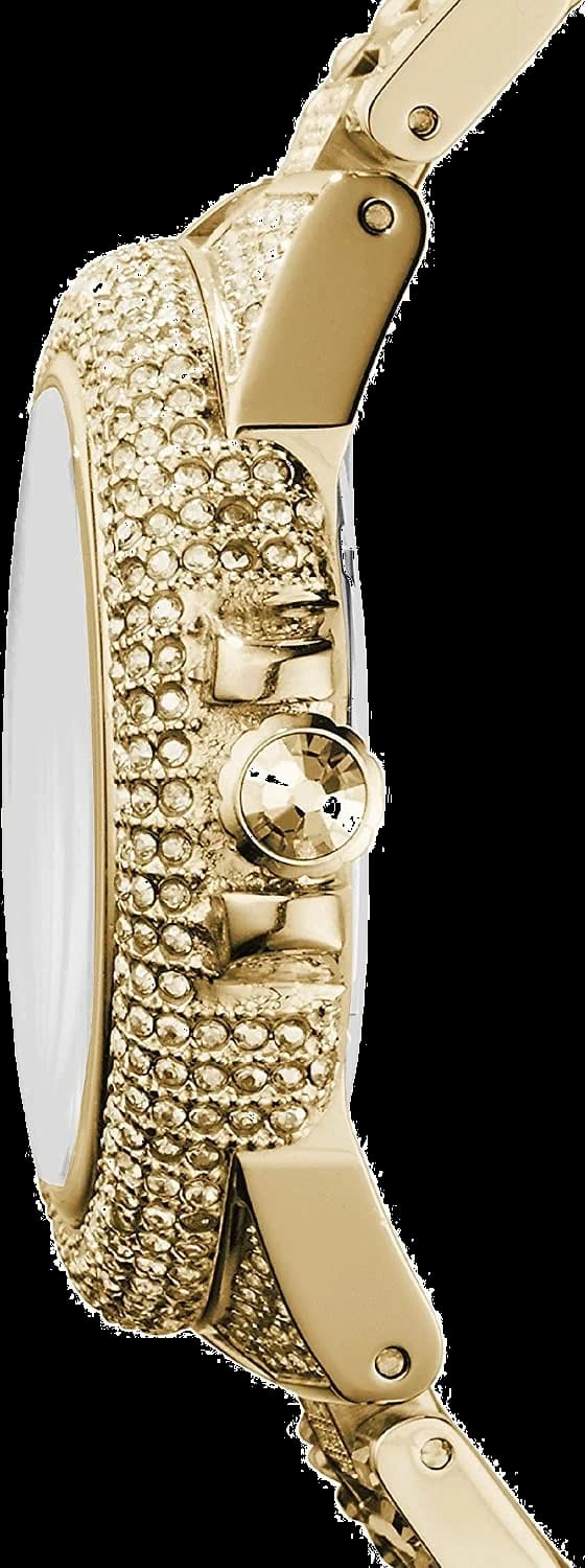 Détail du cadran rose de la Michael Kors MK5720 — Montres Outlet