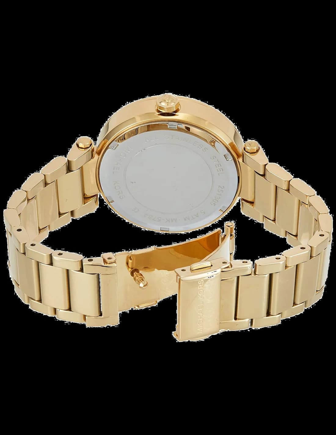 Montre Michael Kors MK5784 femme détail cadran doré