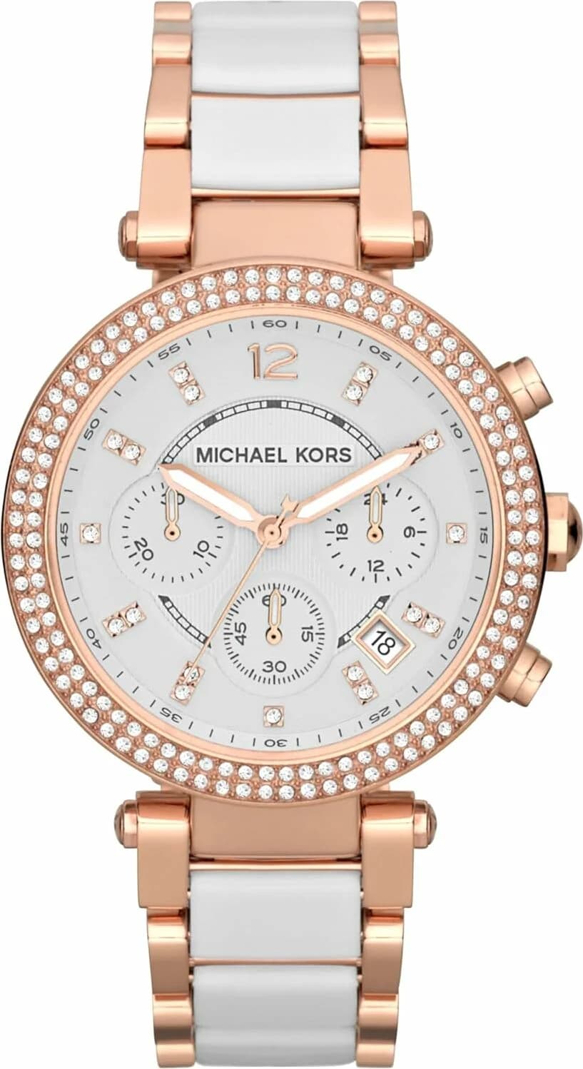 Michael Kors MK5814 [cadran noir avec chronographe] — Montres Outlet