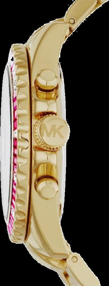 Montre Michael Kors MK5871 femme détail cadran doré