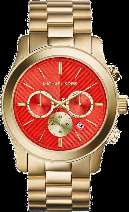Michael Kors MK5930 cadran noir chronographe — Montres Outlet