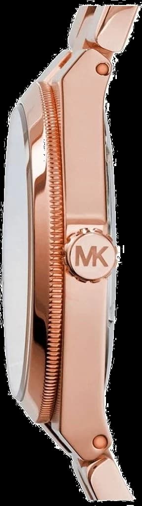 Montre Michael Kors Channing MK5937 Index romains acier or rose vue 2