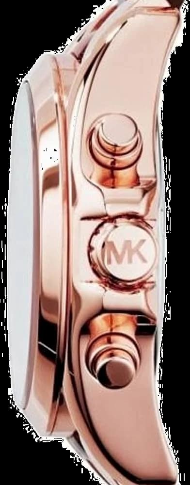 Montre Michael Kors MK5944 en Acier Doré Rose et Acétate Écailles de Tortue vue 2