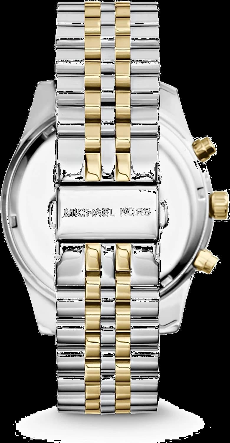 Michael Kors MK5955 cadran nacré chronographe bicolore