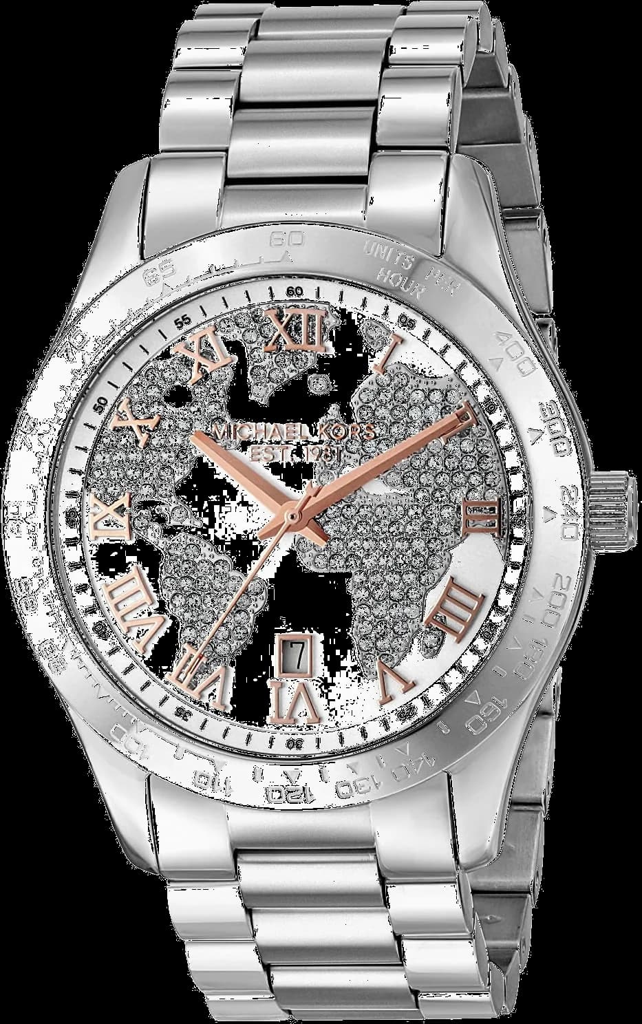 Michael Kors MK5958 [cadran argent et chronographe] — Montres Outlet