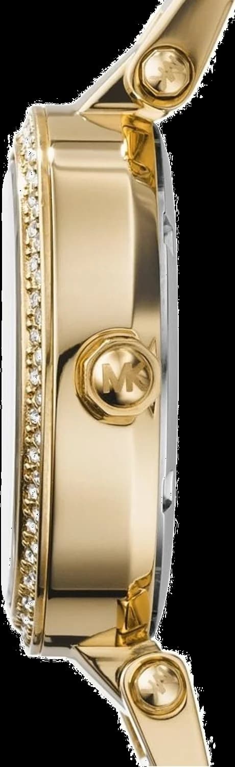 Montre Femme Michael Kors MK6056 Parker en Acier Doré et Cristaux Swarovski vue 2