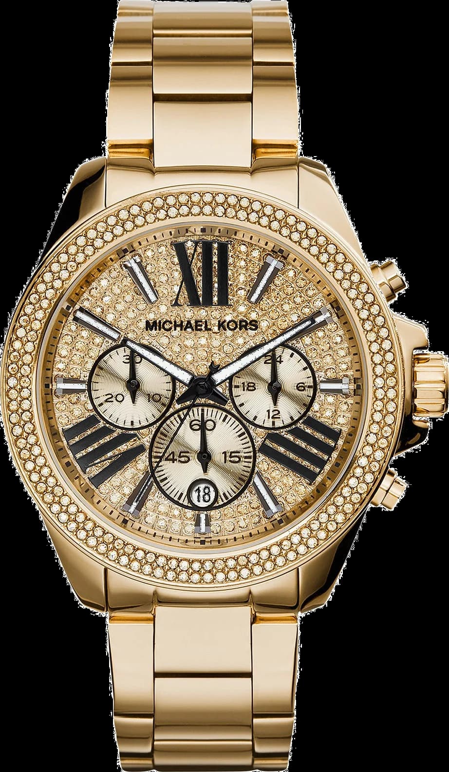 Michael Kors MK6095 montre chronographe argent — Montres Outlet