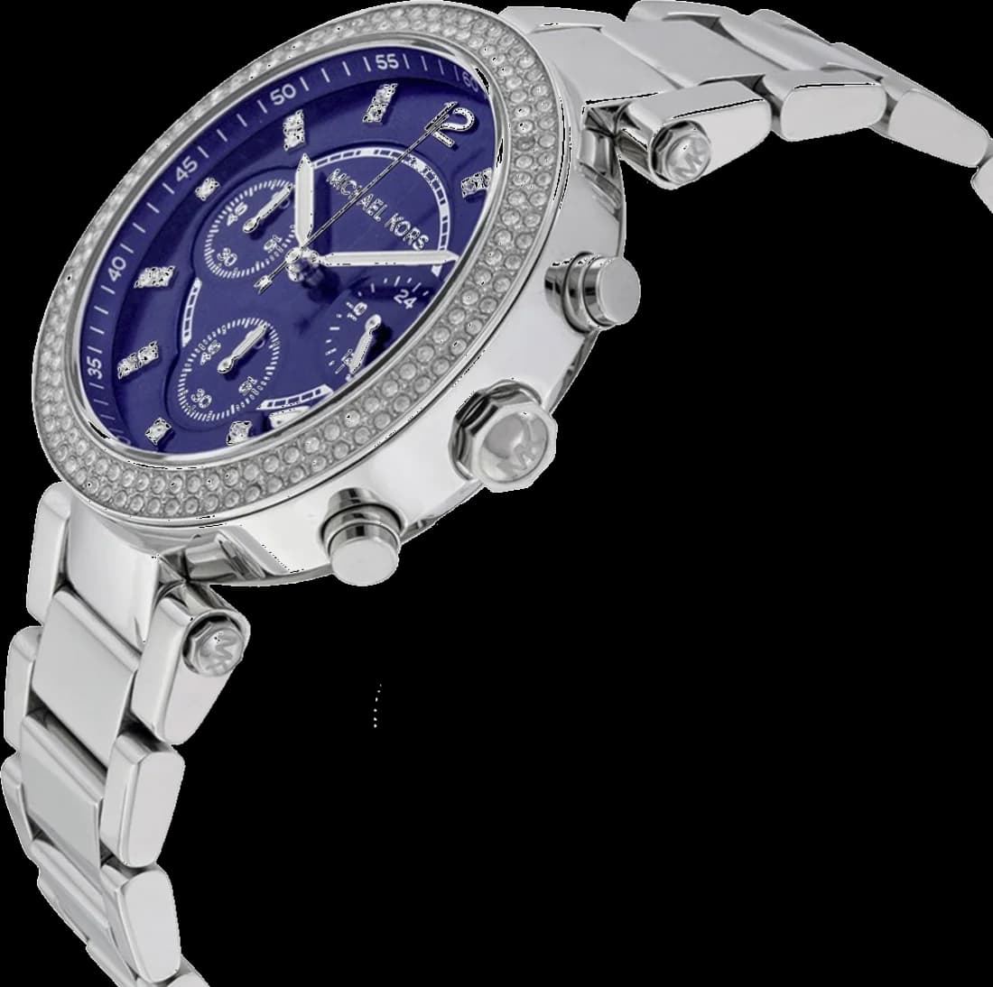 Détail du bracelet acier de la Michael Kors MK6117 — Montres Outlet