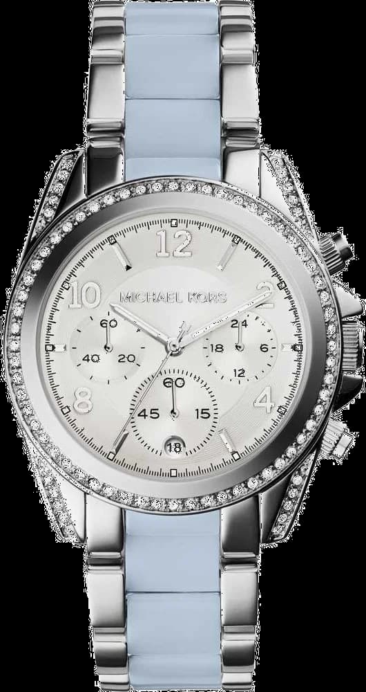 Michael Kors MK6137 chronographe quartz argenté — Montres Outlet