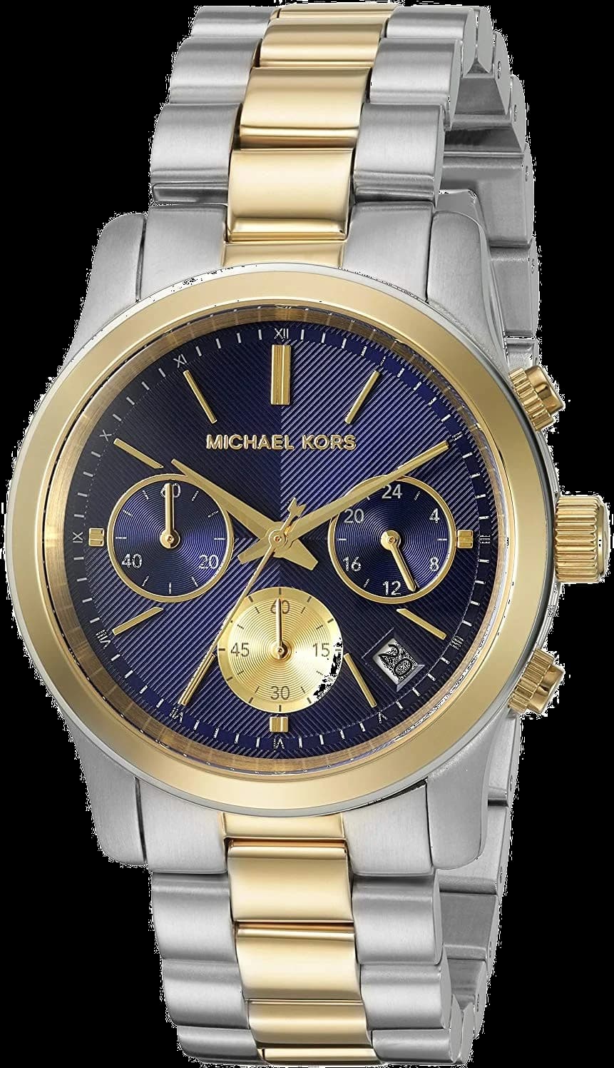 Michael Kors MK6165 avec cadran noir — Montres Outlet