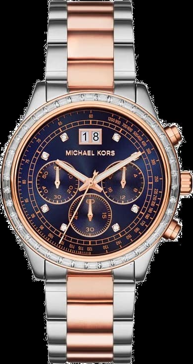 Michael Kors MK6205 montre chronographe dorée — Montres Outlet